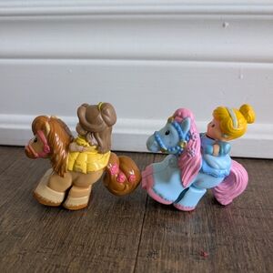 Fisher Price Little People Klip Klop Cinderella and Belle